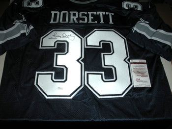 Tony Dorsett Dallas Cowboys,Hof! Jsa/Coa Signed