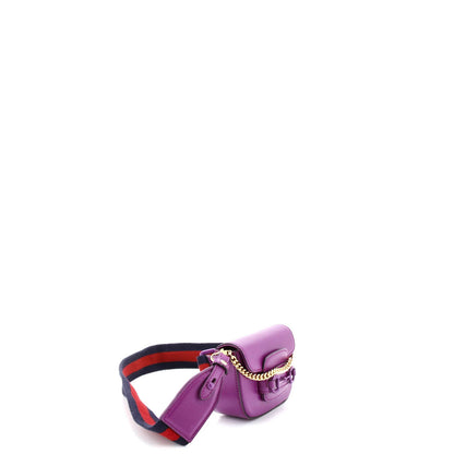 Gucci Horsebit 1955 Shoulder Bag Leather Super Mini