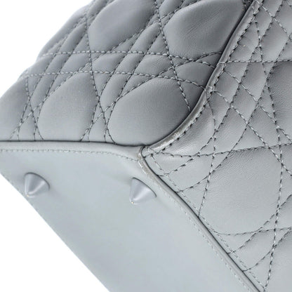 Christian Dior Ultra Matte Lady Dior Bag Cannage Quilt Calfskin Medium