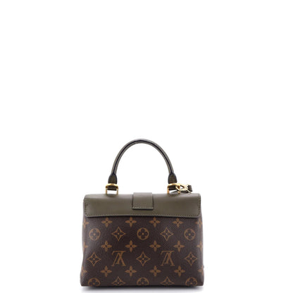 Louis Vuitton Locky Handbag Monogram Canvas With Leather Bb