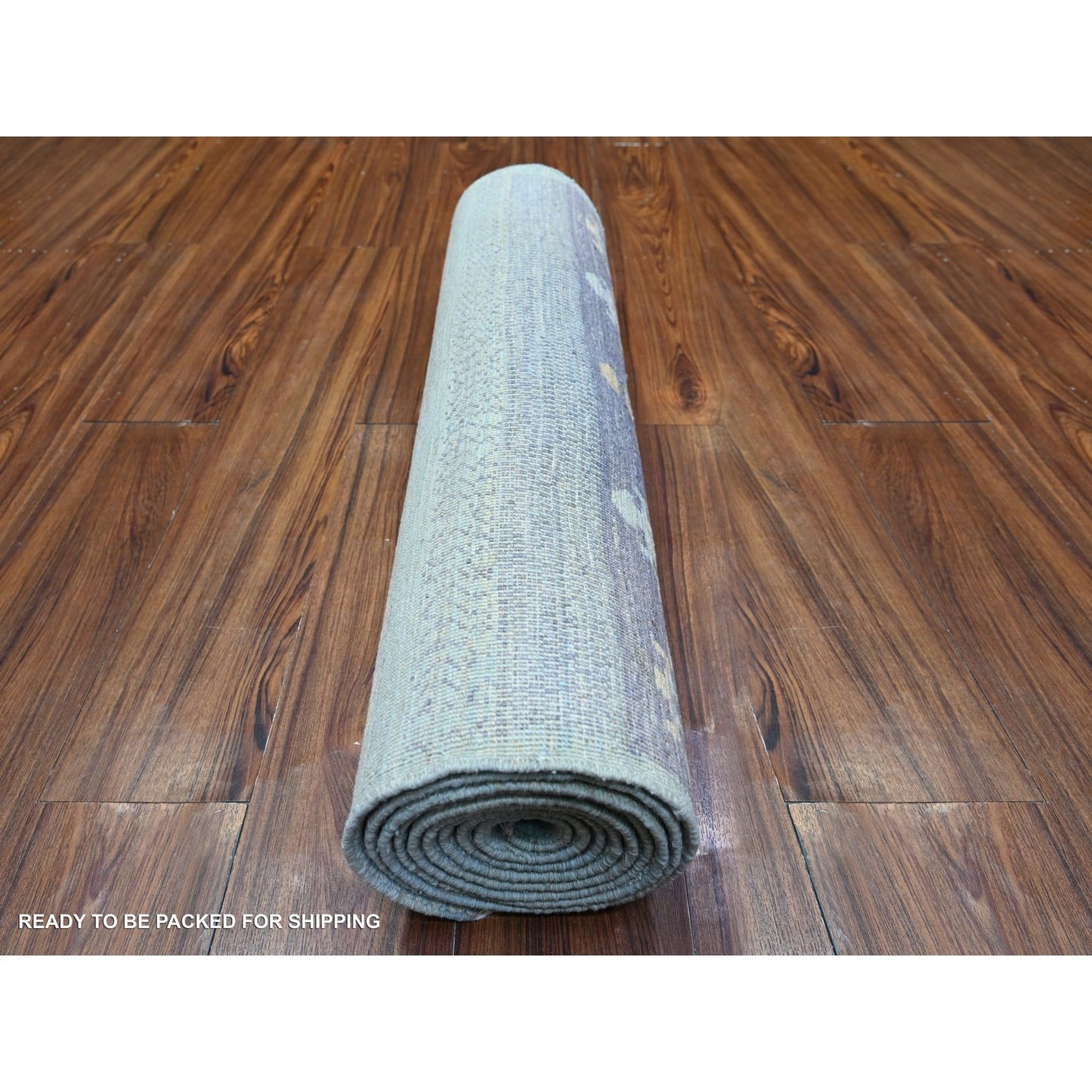 2'8"X11' Blue Fine Kashkuli Gabbeh Soft Wool Hand Knotted Rug