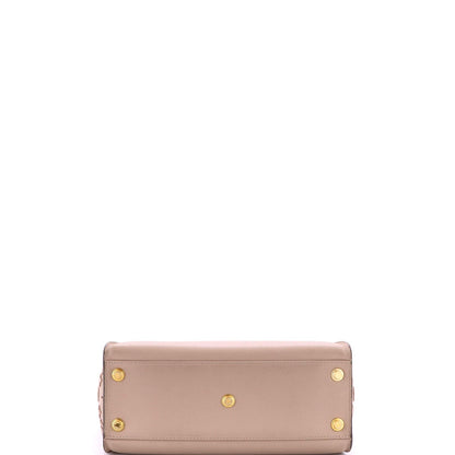 Louis Vuitton On My Side Tote Monogram Tuffetage Leather Mm