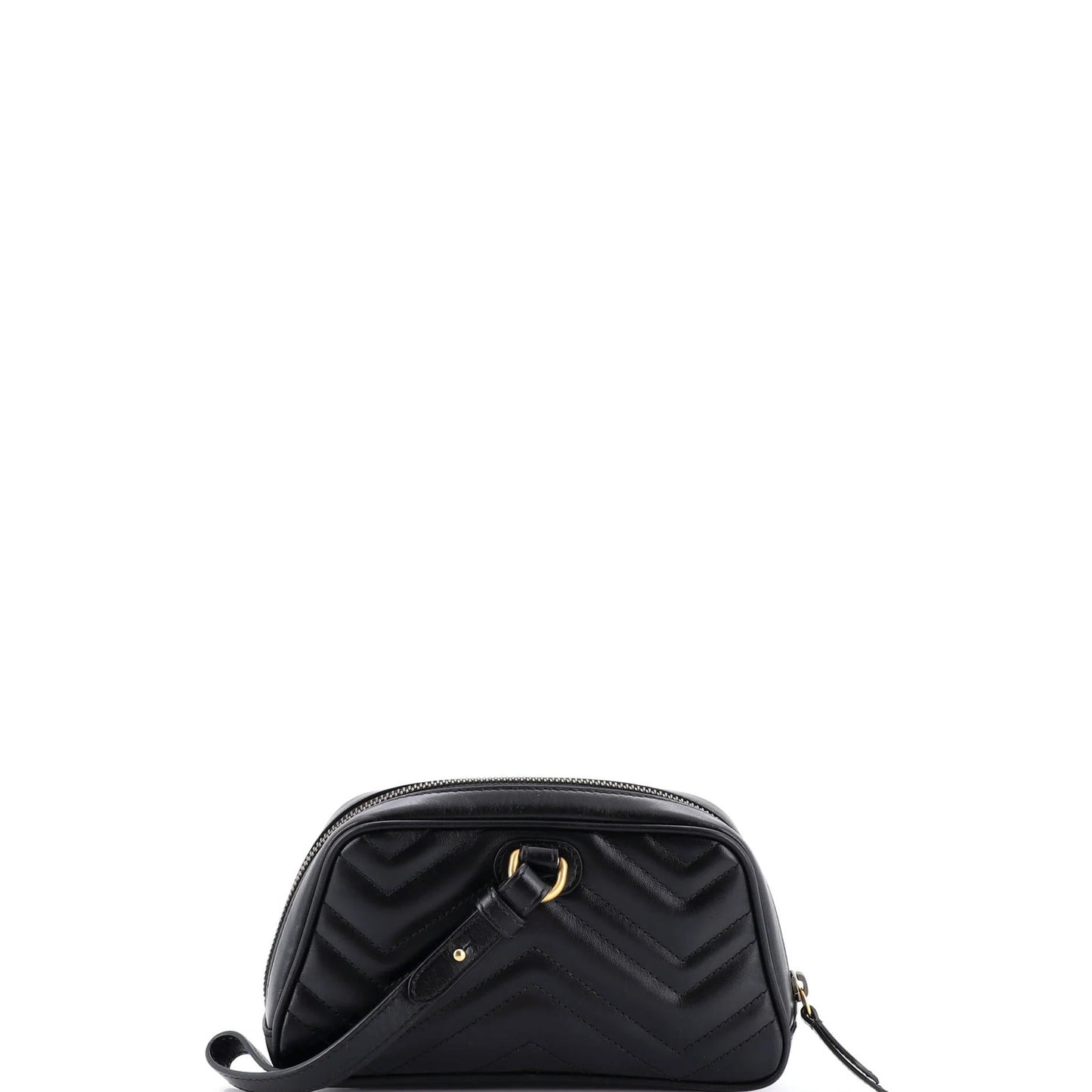 Gucci Gg Marmont Wristlet Matelasse Leather