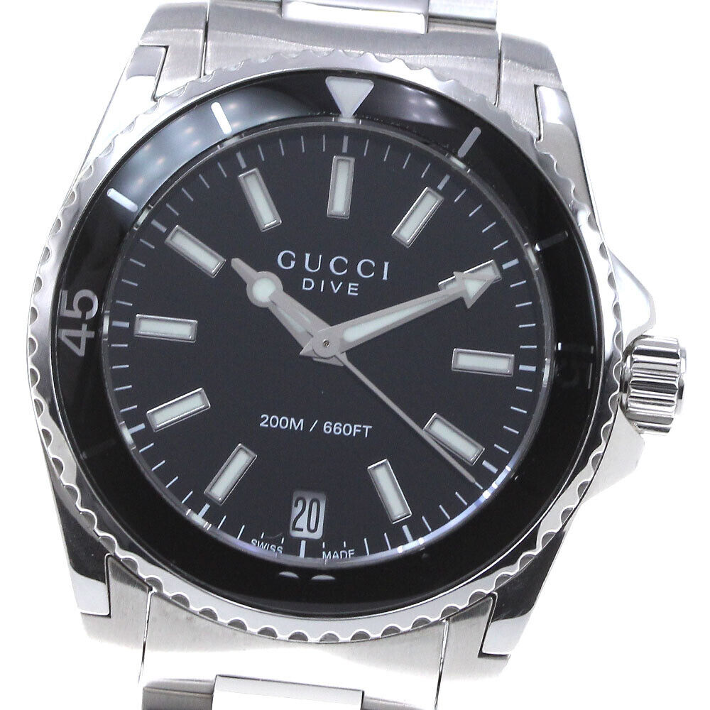 GUCCI 136.4/YA136403 Dive watch women