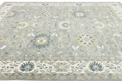 12X15 Oversized Floral Chobi Peshawar Oriental Rug Extra Large Home Carpet