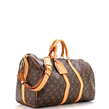 Louis Vuitton Keepall Bandouliere Bag Monogram Canvas 45