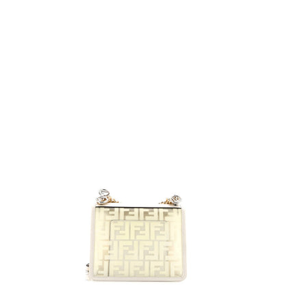 Fendi Kan I F Shoulder Bag Zucca Pu Small