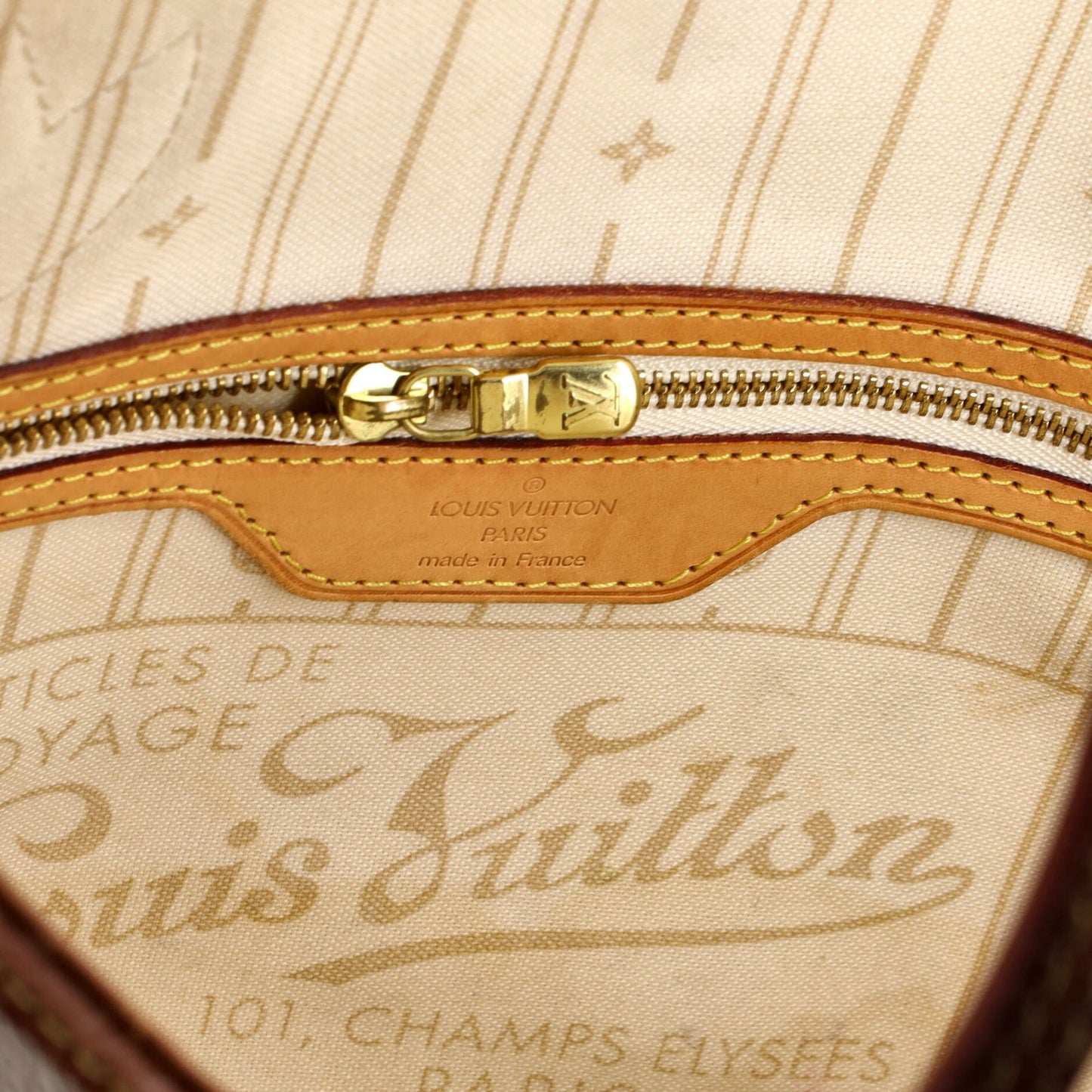 Louis Vuitton Neverfull Tote Damier Pm