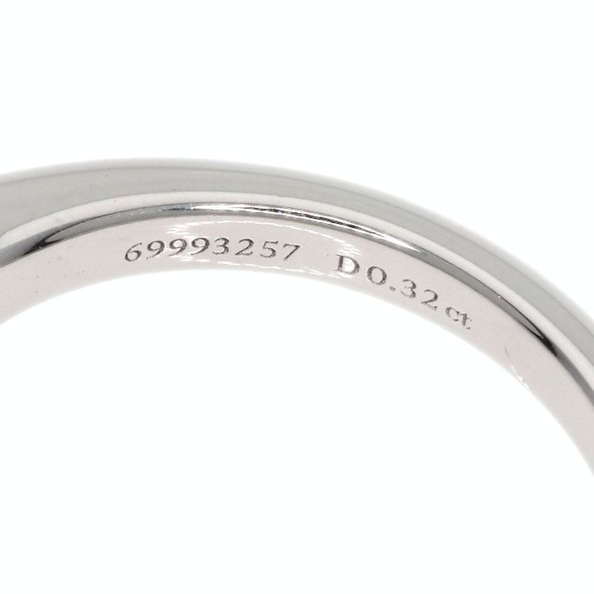 TIFFANY&Co.   Ring Solitaire Diamond Knife Edge