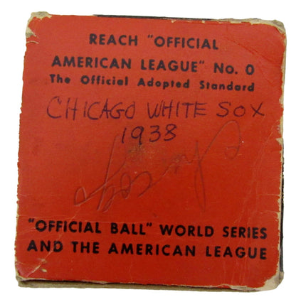 1938 Chicago White Sox Team Signed Baseball (26 Signatures) Beckett 198607