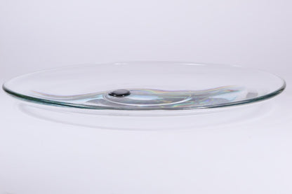 Archimede Seguso Murano Glass Large Dish Plate