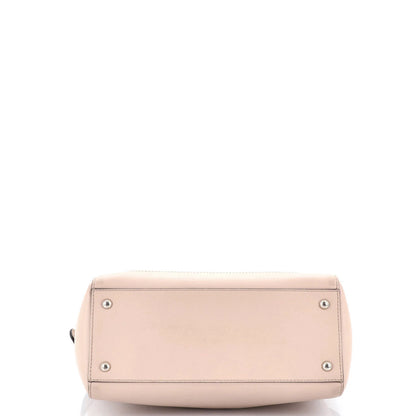 Fendi Dotcom Convertible Satchel Leather Medium