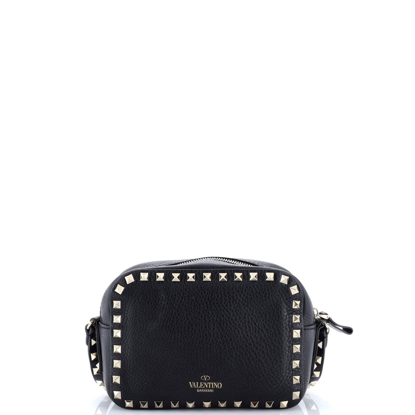 Valentino Garavani Rockstud Camera Crossbody Bag Leather