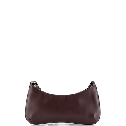 Jacquemus Le Bisou Perle Shoulder Bag Leather