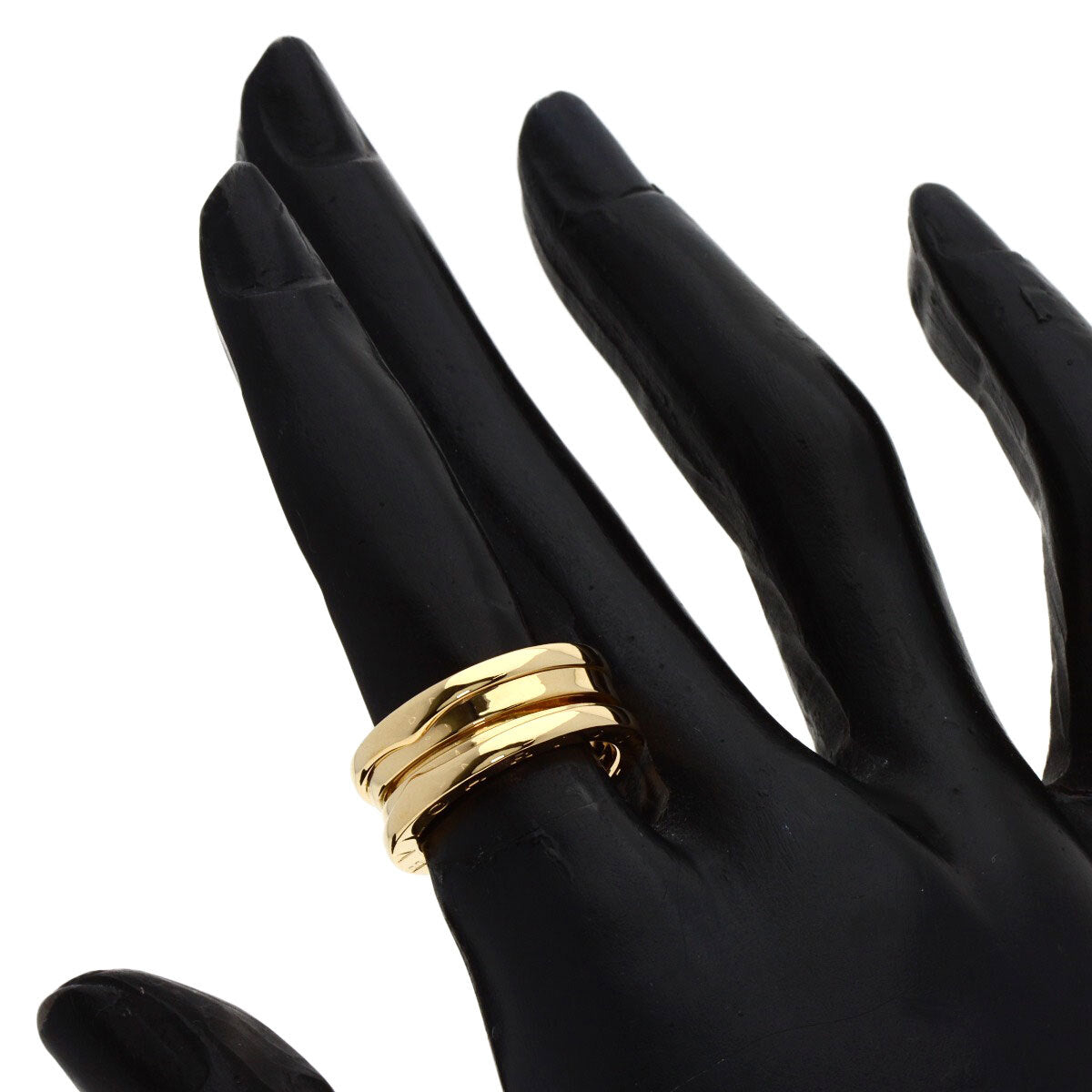 Bvlgari   Ring B.Zero1 2 Band #49 K18 Yellow Gold