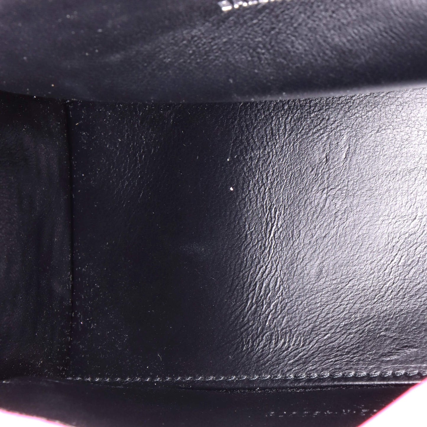 Balenciaga Hourglass Top Handle Bag Crocodile Embossed Leather Xs