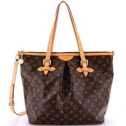 Louis Vuitton Palermo Handbag Monogram Canvas Gm