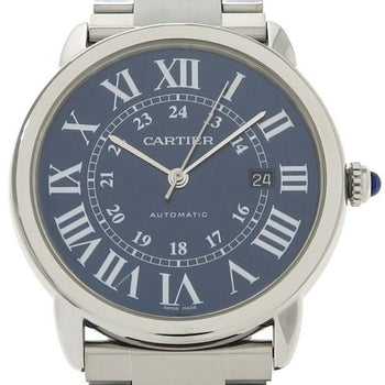 Cartier Rondo Solo Xl Wsrn0023 Case Size 42Mm Men'S Used Watch #31025
