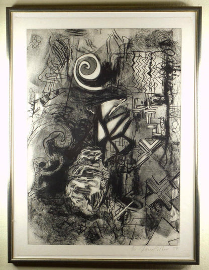 Terence La Noue 1987 Original Etching Aquatint Engraving Ed10 Singed Framed