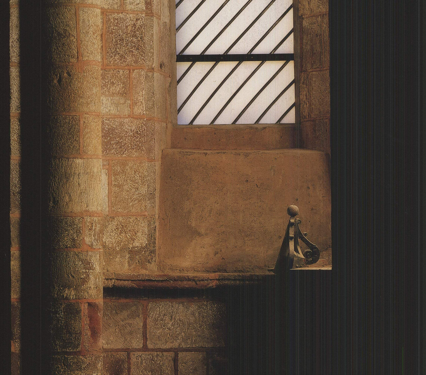 Pierre Soulages Windows At Rodez " Offset Lithograph