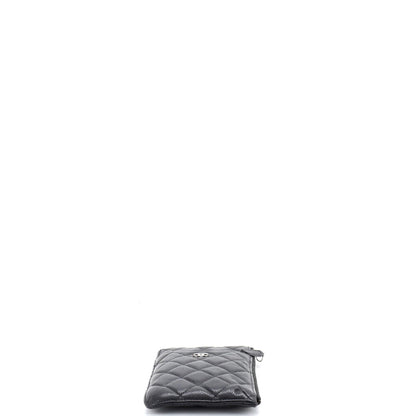 Chanel Classic Phone Case Pouch Quilted Caviar
