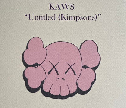 Kaws Lithograph Mori Art Museum Coa Numbered 200 Ex