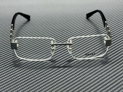 Men's Silver Eyeglasses Versace Ve1310 1001 56 mm