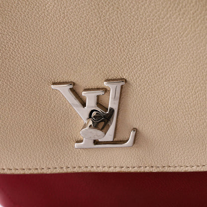 Louis Vuitton Lockme Ever Handbag Leather Mm