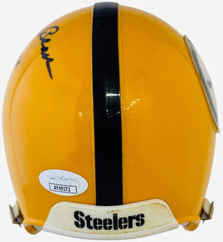 Dick Lebeau Autographed Steelers Mini Helmet (Jsa)