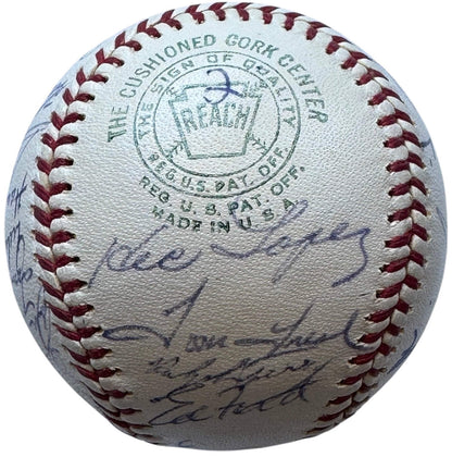 1963 New York Yankees Team Signed American League Baseball (Jsa)