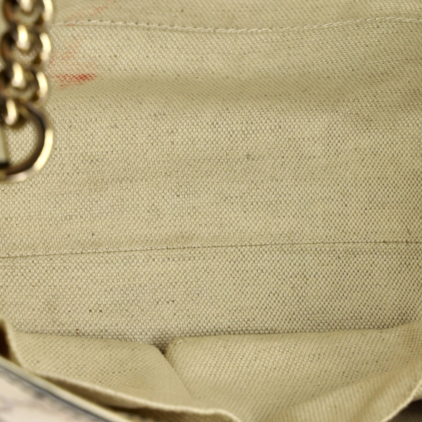 Gucci Emily Chain Flap Bag Guccissima Leather Medium