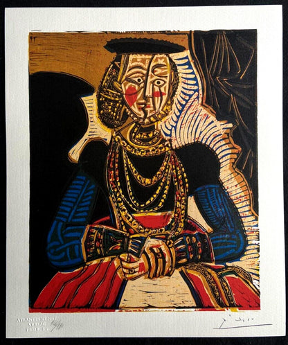 Pablo Picasso Lithograph Coa Signed Numbered Certified 180Ex