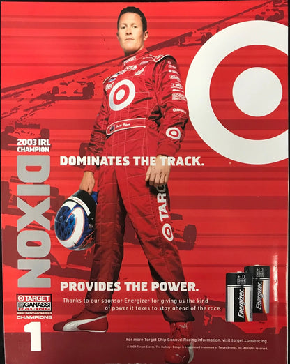 Tony Kanaan Scott Dixon Tomas Schecter Helio Castroneves Indy Series Program (Ps