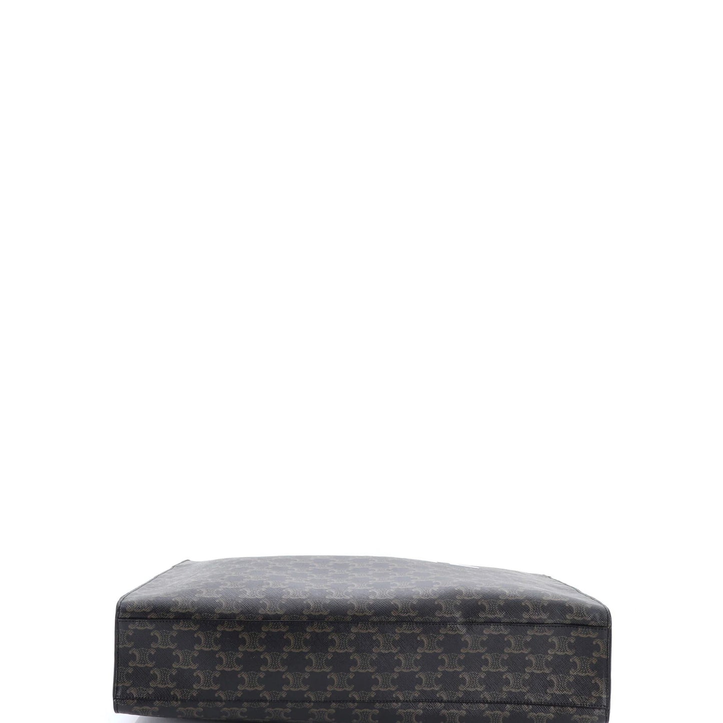 Celine Horizontal Logo Cabas Tote Triomphe Coated Canvas