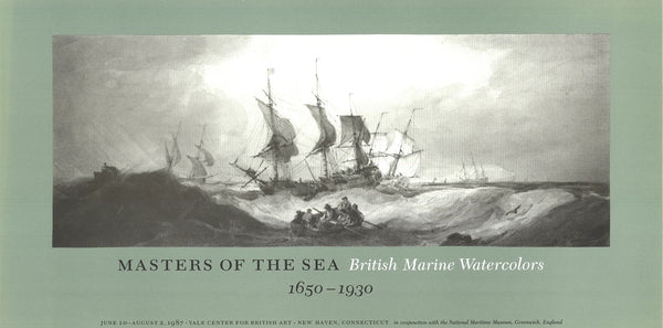 Artist Unknown Masters Of The Sea- British Marine Watercolors 