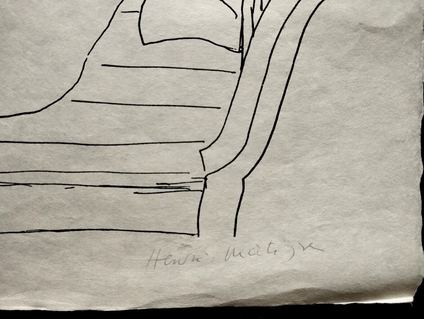 Henri Matisse Lithograph 1960 Coa Signed Contract Hand Numbered