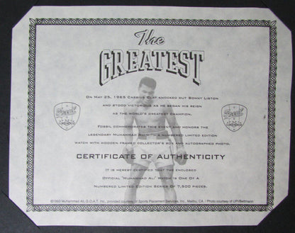 Muhammad Ali Fossil Collector'S Limited Edition