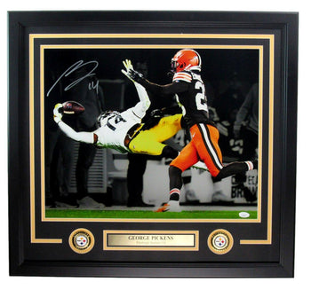 George Pickens Signed/Auto 16X20 Photo Pittsburgh Steelers Framed Jsa 191941