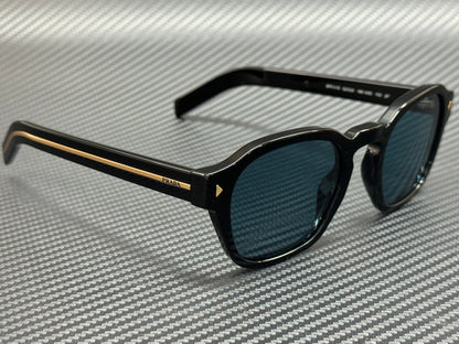 PRADA PR A16S 16K04D Black Green Polarized Unisex 52 mm Sunglasses