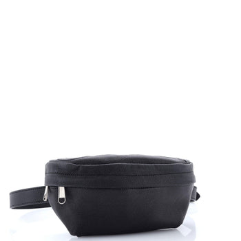 Gucci Logo Belt Bag Leather With Gg Coated Canvas