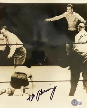 Max Schmelling Autographed 8X10 Boxing Photo