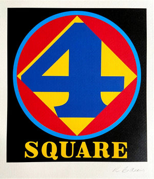 Robert Indiana Lithograph Guggenheim Museum Coa