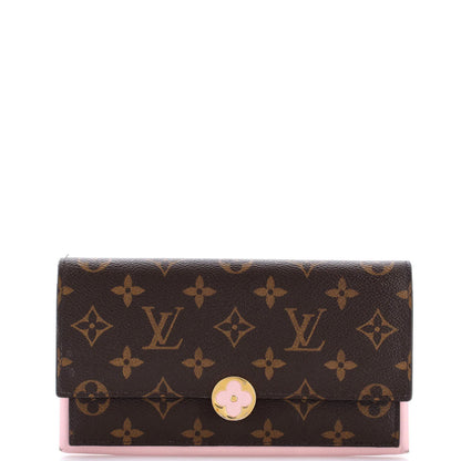 Louis Vuitton Flore Wallet Monogram Canvas