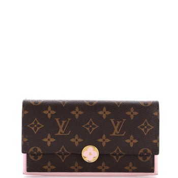 Louis Vuitton Flore Wallet Monogram Canvas