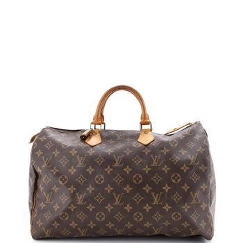 Louis Vuitton Speedy Handbag Monogram Canvas 40