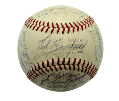 1963 Kansas City Athletics Team Signed Oal