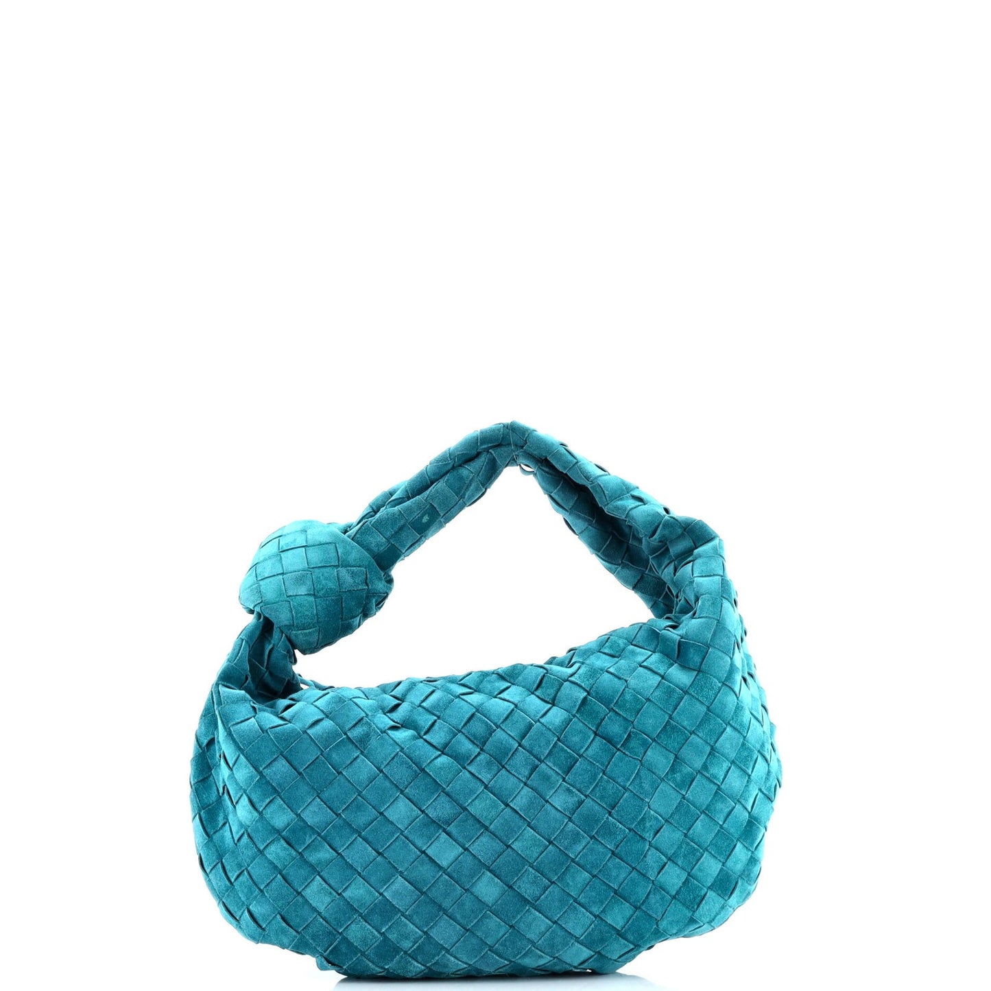 Bottega Veneta Bv Jodie Hobo Intrecciato Suede Teen