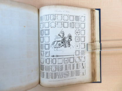 The British Herald 1St Edition Complete 1830, Turner & Marwood Armorial Bearings
