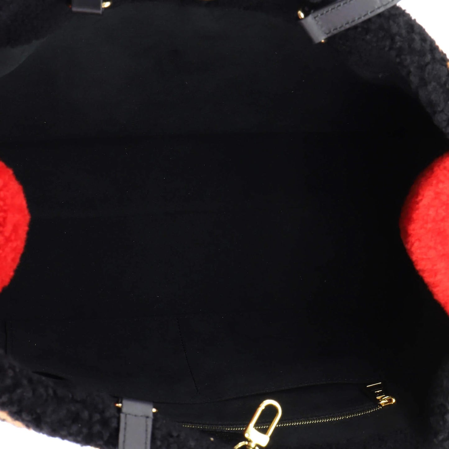 Louis Vuitton Onthego Tote Monogram Giant Teddy Fleece Gm