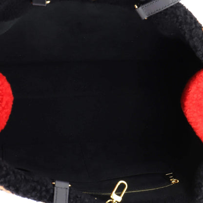 Louis Vuitton Onthego Tote Monogram Giant Teddy Fleece Gm